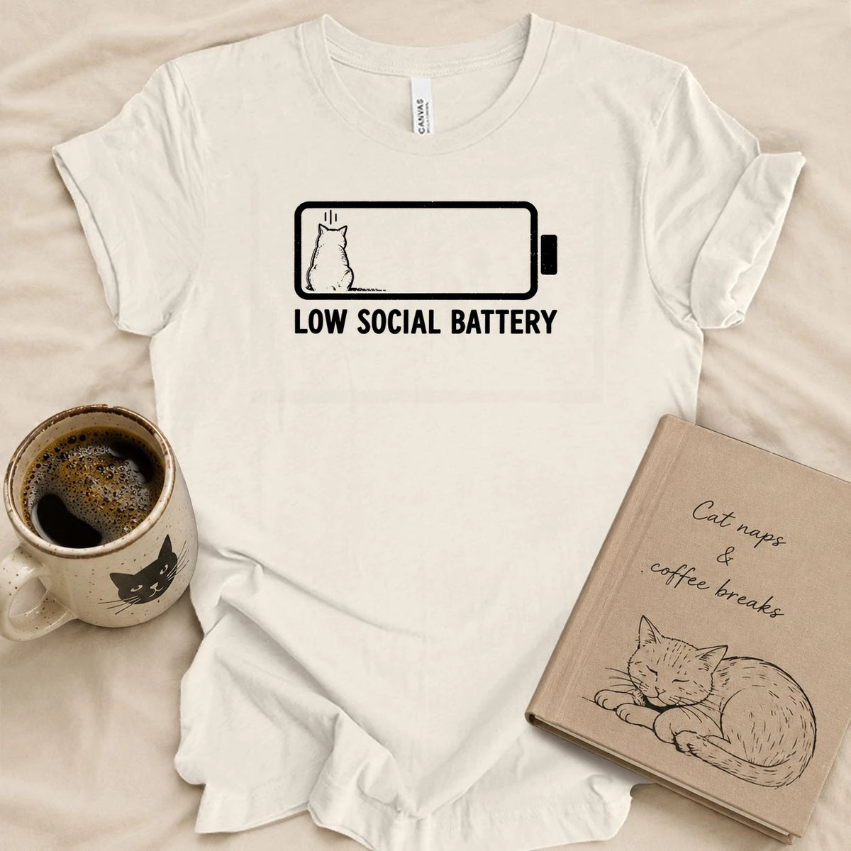 Low Social Battery T-shirt