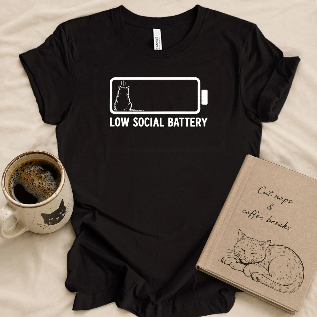 Low Social Battery T-shirt