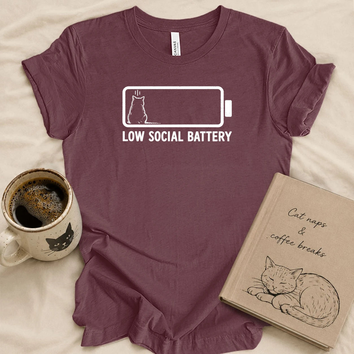 Low Social Battery T-shirt