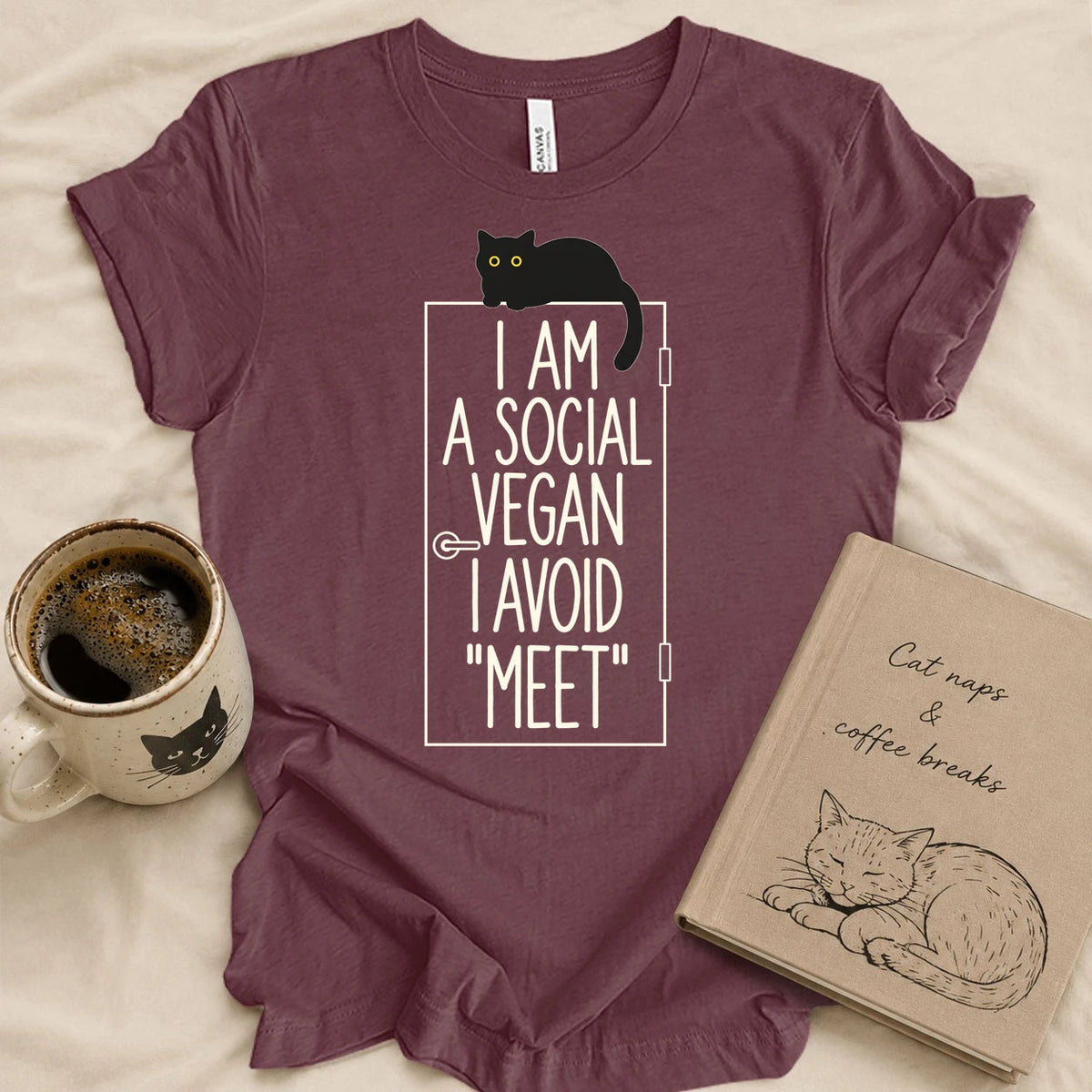 I Avoid Meet T-shirt