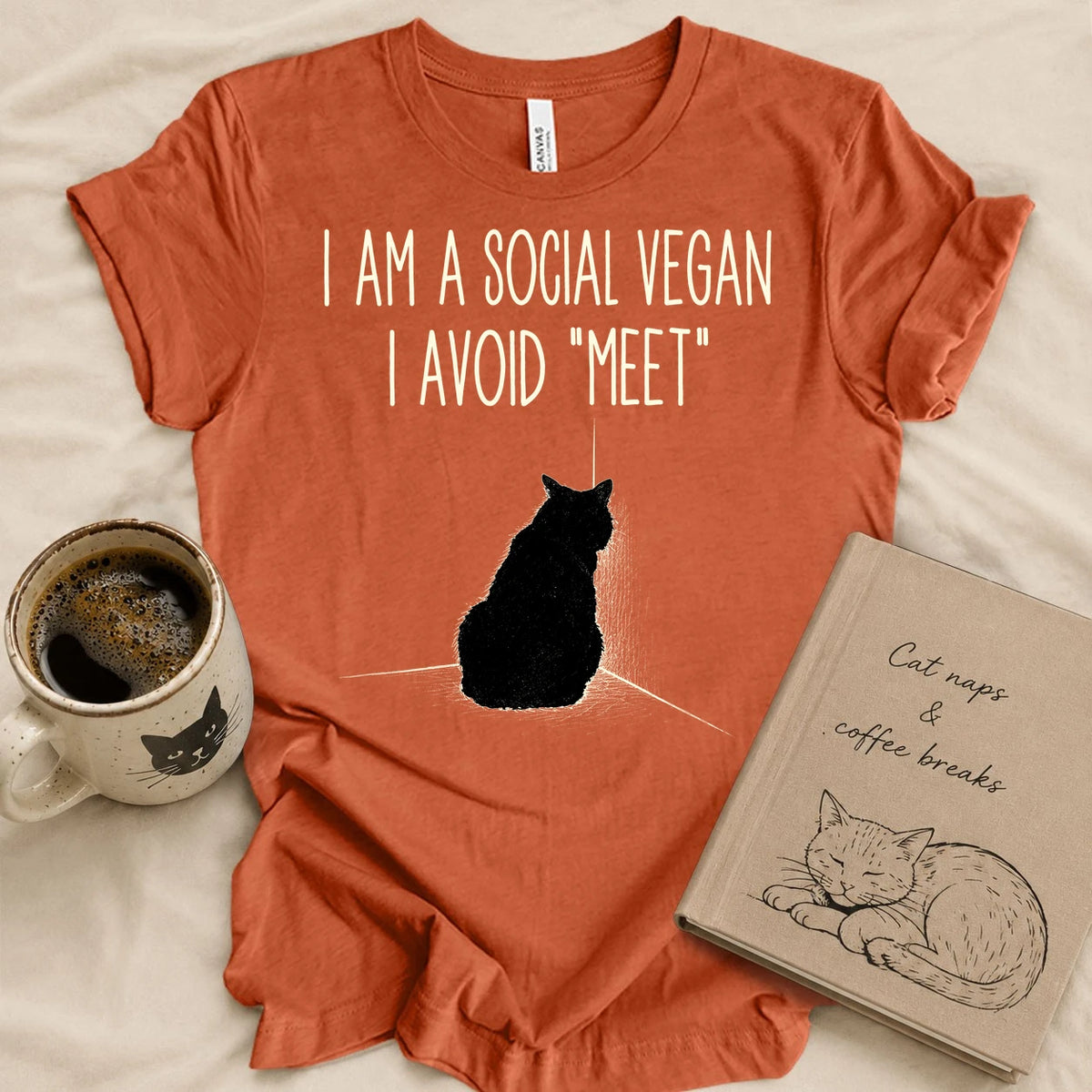I Am Social Vegan T-shirt