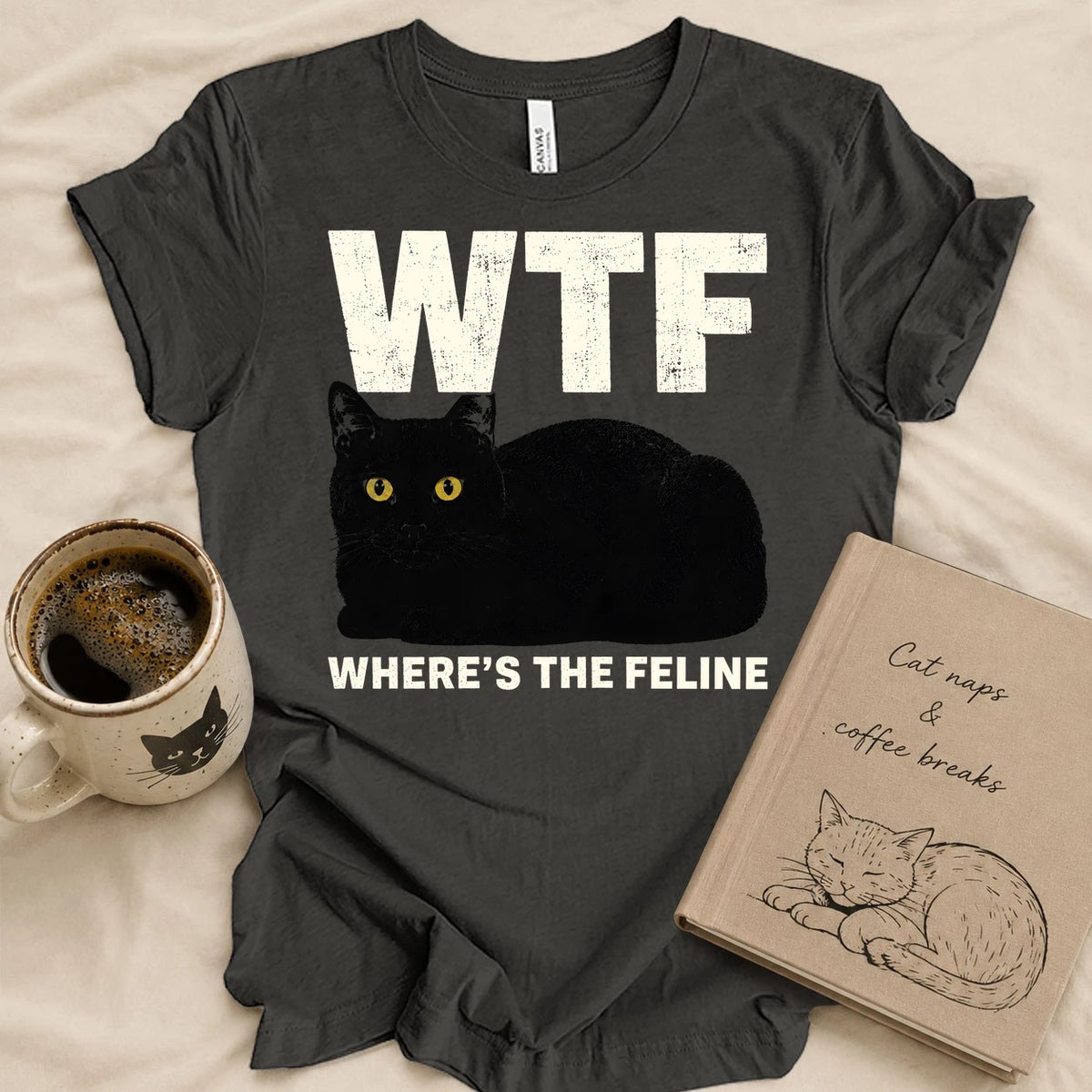 Where's The Feline T-shirt
