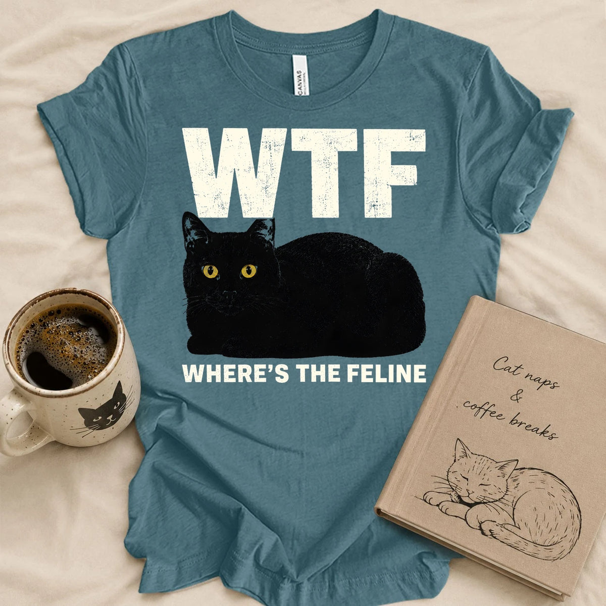 Where's The Feline T-shirt